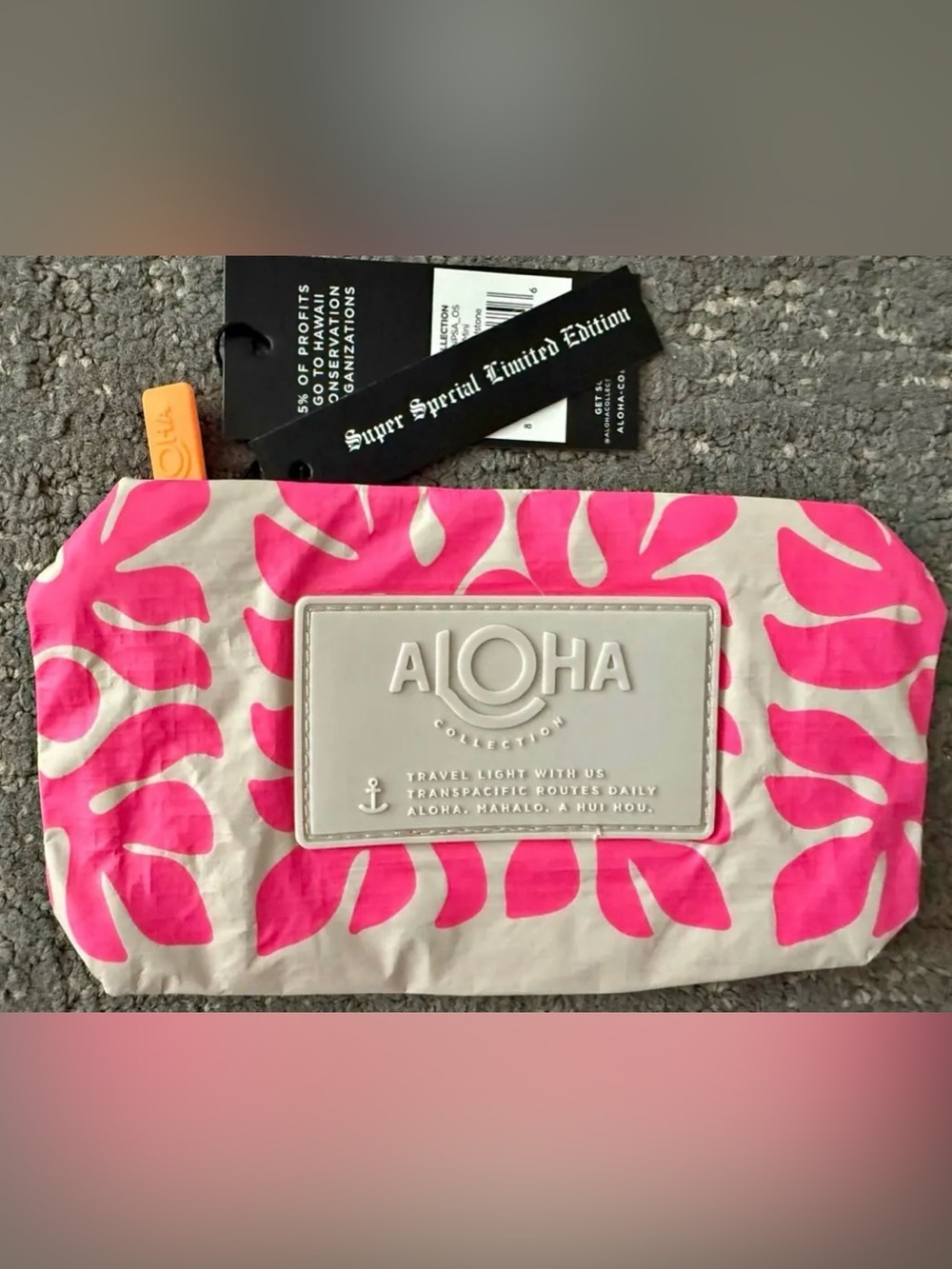 *NEW* ALOHA Collection Appliqué Mini Pouch from BIG SHOW - Super Special Edition
